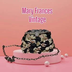 Vintage Mary Frances Flower Purse - Picture 1 of 7