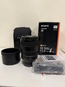 Like New Sony 100mm F2.8 STF GM OSS Lens under warranty - Picture 1 of 8
