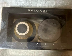 Bvlgari Black Eau De Toilette 2,5 floz /70ml & Seife 150g Set versiegelt eingestellt - Bild 1 von 6