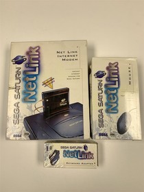 Sega Saturn Netlink Internet Modem Mouse & Keyboard Adapter New - See Details