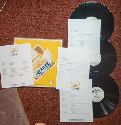 LEE ARNOLD On A COUNTRY ROAD 3LP RADIO SHOW Jan 12th, 1985 Liner Notes w/ artist - Image 1 of 2