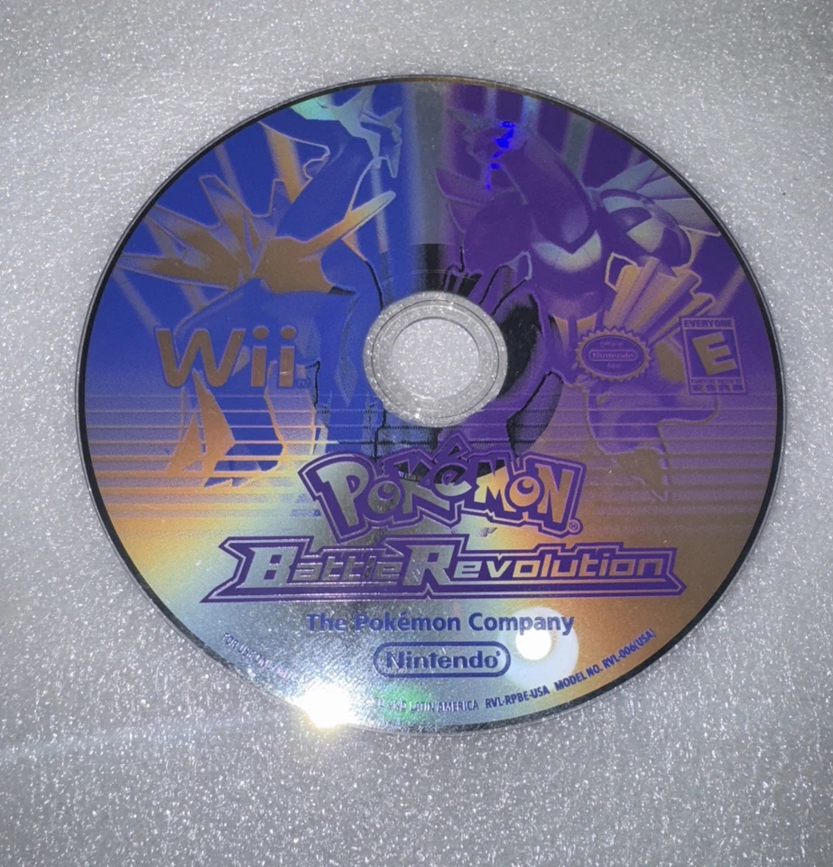 Pokemon Battle Revolution (Nintendo Wii, 2007) Disc Only Tested Very Good Disc - Image 1 of 1
