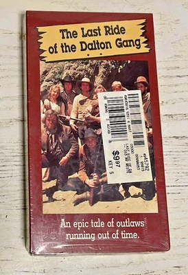 The Last Ride Of The Dalton Gang VHS Movie Video SEALED Jack Palance Lary Wilcox - Image 1 of 4