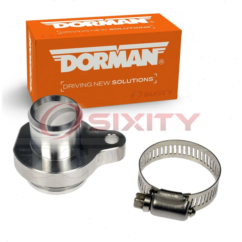 Kit de flange de mangueira de líquido de arrefecimento do motor Dorman para 2011-2017 BMW 535i GT xDrive 3.0L xy - Imagem 1 de 4