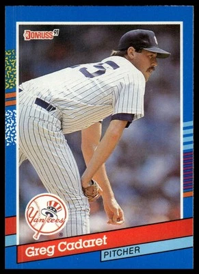 1991 Donruss #236 Greg Cadaret - Image 1 of 2