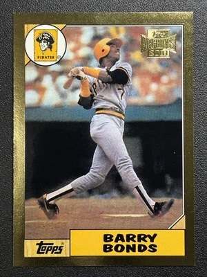 2001 Topps Future Archives Rookie Reprints Gold Border #1 Barry Bonds - Image 1 of 2