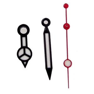 Schwarze NH35A Taucheruhrenzeiger leuchtend für NH36 NH38 NH70/71/72 4R35/36 rot Sek - Bild 1 von 2