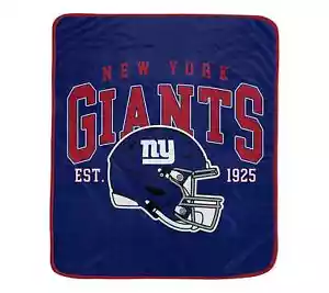 New York Giants NFL Pegasus 50x60 Vintage Arch Ultra Soft Blanket - Picture 1 of 1