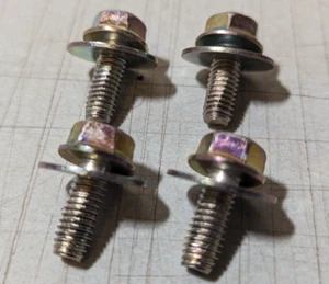 Lot of 4 Genuine Ford Striker Bolts & Washers 907860-616 NEW OEM - Picture 1 of 3