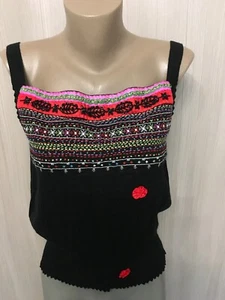 CHRISTIAN LACROIX Bazar Vintage Wool top Size XL - Picture 1 of 8