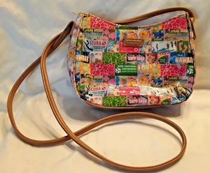 BOLSO BANDOLERA RELIQUIA CHAROL PLAYA HAWAII SURF THEME  - Imagen 1 de 11