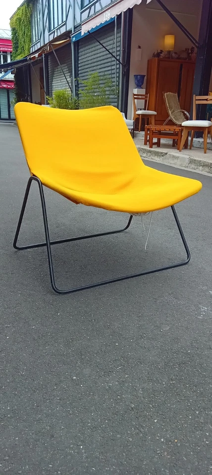 fauteuil G1 Pierre Guariche Airborne - Photo 1/3