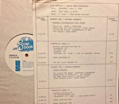 RADIO SHOW: THIS WK 70 6/5/86 RARE EARTH, RAY STEVENS,  BLUES IMAGE, JOE COCKER - Image 1 of 2