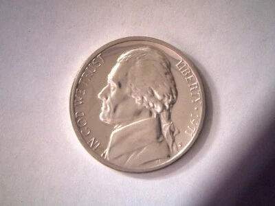 1971 S 5C Proof Jefferson Nickel **Free Shipping** - Image 1 of 2