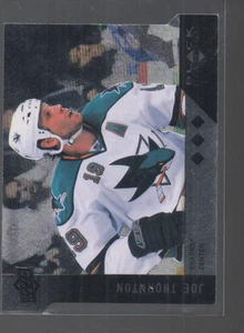 JOE THORNTON 2009-10 BLACK DIAMOND HORIZONTAL PERIMETER DIE-CUT TRIPLE #BD6 - Picture 1 of 1