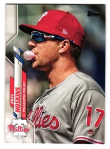 2020 Topps # 687b Rhys Hoskins Philadelphia Phillies - Bild 1 von 2