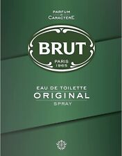 Brut Original Eau De Toilette (EDT) 100ML Perfume for Men Long-Lasting- FREE P&P