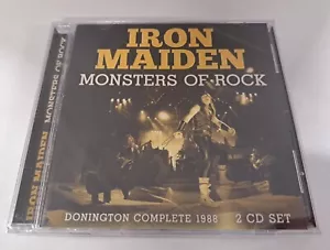 Iron Maiden Monsters Of Rock Donington Complete 1988 New 2 CD Set NWOBHM Metal - Picture 1 of 2