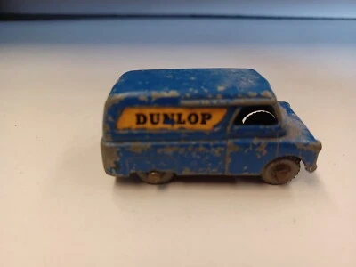 Vintage MATCHBOX Lesney Blue Dunlop Delivery Van no. 25  - Image 1 of 4