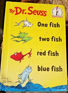 Genuine 1960 “One Fish Two Fish Red Fish Blue Fish” Dr. Seuss 1ST EDITION HC - Bild 1 von 7