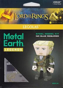 Fascinations Metal Earth Legends Lord of The Rings 3D Steel Model Kit - LEGOLAS - Picture 1 of 3