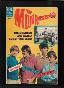 RARE 1966 1st Issue THE MONKEES DELL TV COMIC BOOK Original & Complete - Picture 1 of 17
