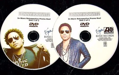 LENNY KRAVITZ In-Store Retrospective Music Video Collection Promo Reel 2 DVD - Image 1 of 4