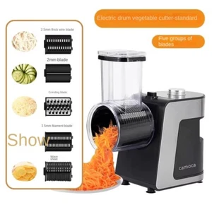 Gemüseschneider Heim Schneiden und Zerkleinern Maschine Elektrische Trommel Kleine Größe - Bild 1 von 15