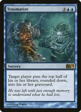 1X Traumatize Magic 2014 NM/EX Korean MTG CARD