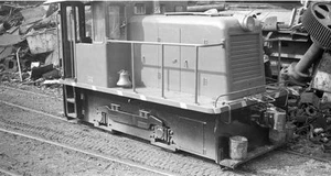 7E500R NEGATIVE 1963 JEFFERSON IRON & METAL CP RAILROAD LOCO #? BIRMINGHAM AL - Picture 1 of 2