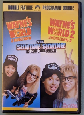 Double Feature - Waynes World/Waynes World 2 (DVD, 2007, Canadian) - Image 1 of 4