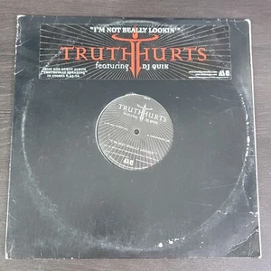 Truth Hurts Featuring DJ Quick Vinyl Record With Original Cover Rap - Untested - Foto 1 di 4