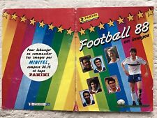 Album Panini Football 88 en images - France Division 1 et 2 complet.