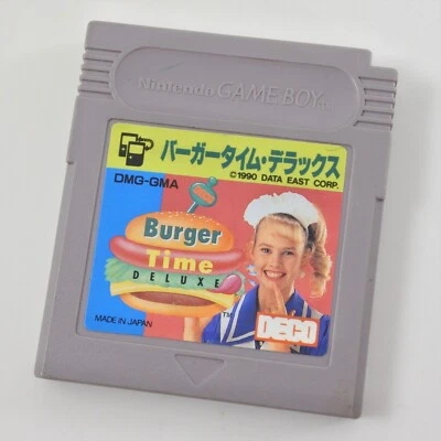 Gameboy Burger Time Deluxe Cartridge Only Nintendo 3077 gbc - Image 1 of 4
