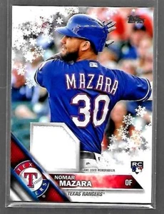NOMAR MAZARA 2016 TOPPS RELIC "SNOWFLAKE" JERSEY ROOKIE CARD #R-NM! - Picture 1 of 1