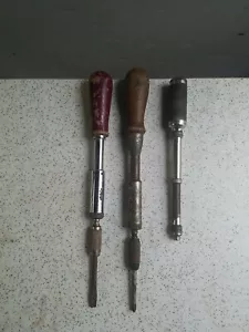 Lot of 3 Vntg. Yankee Screwdrivers North Brothers MFG. CO. - Picture 1 of 7