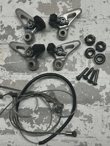 Vintage Shimano Deore XT BR-M730 Cantilever Brake Set w/Link Wire and Pads Japan - Picture 1 of 4