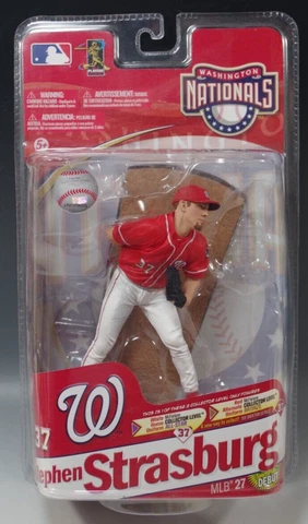 McFARLANE STEPHEN STRASBURG WASHINGTON L.E. SERIES 27 FIGURE MLB BASEBALL MIB Cover