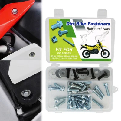 Plastic Body Bolt Fit For Suzuki DR250 1982-1990 DR350 1990-2001 DR800 1990-1997 - Image 1 of 4