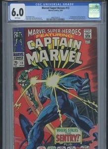 Marvel Super-Heroes #13 1968 CGC 6.0 (1st App of Carol Danvers) - Picture 1 of 3