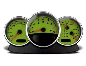 Lime-Tree Green Gauge Face Color Change for Style 2 - Addon (S2-43) - Picture 1 of 1