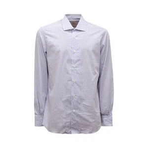 I6132 CAMICIA UOMO MAZZARELLI GREEN STONE SLIM MAN SHIRT - Imagen 1 de 4