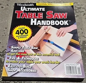 Woodsmith Ultimate Table Saw Handbook 2024 Magazine - Picture 1 of 1