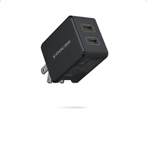 45w Dualport Usb C Pd Gan Lll Fast Wall Chargercompact Travel Laptop Charger For - Picture 1 of 7