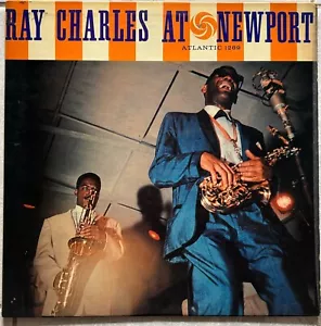 Ray Charles At Newport - 1958 - Vinyl LP Black Label Mono - Foto 1 di 5