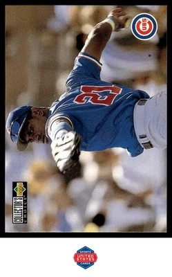 1996 Collector's Choice #403 Cubs Checklist - Image 1 of 2
