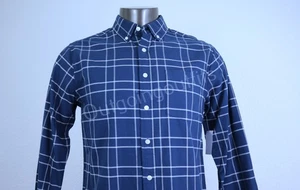 NEW Basic Editions Men's Long Sleeve Plaid Shirts Size M - Picture 1 of 12