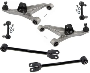 Rear Upper & Lower Control Arms & Sway Bar Links For Infiniti G37 09-2013 Coupe - Foto 1 di 6