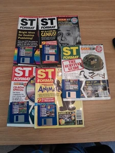 5 X Revistas Formato ST 1995 Con Discos Atari - Imagen 1 de 6
