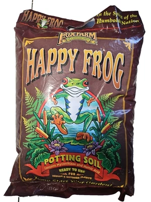 FoxFarm FX14054 Happy Frog Nutrient Rapid Growth Garden Potting Soil, 12 quart Foto 1 de 4